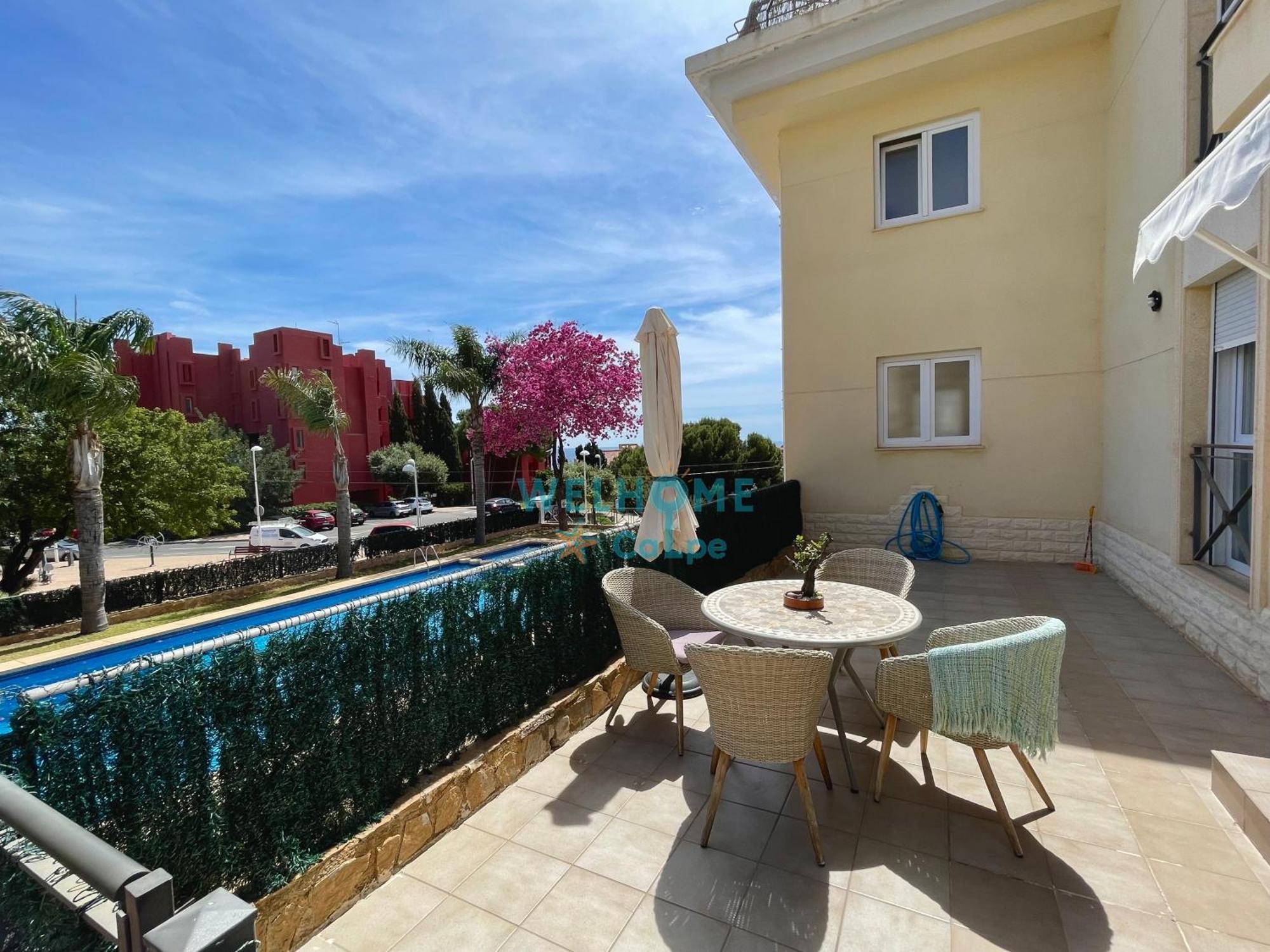 Manzana Bonito Y Comodo Apartamento Con Piscina Calpe Eksteriør billede