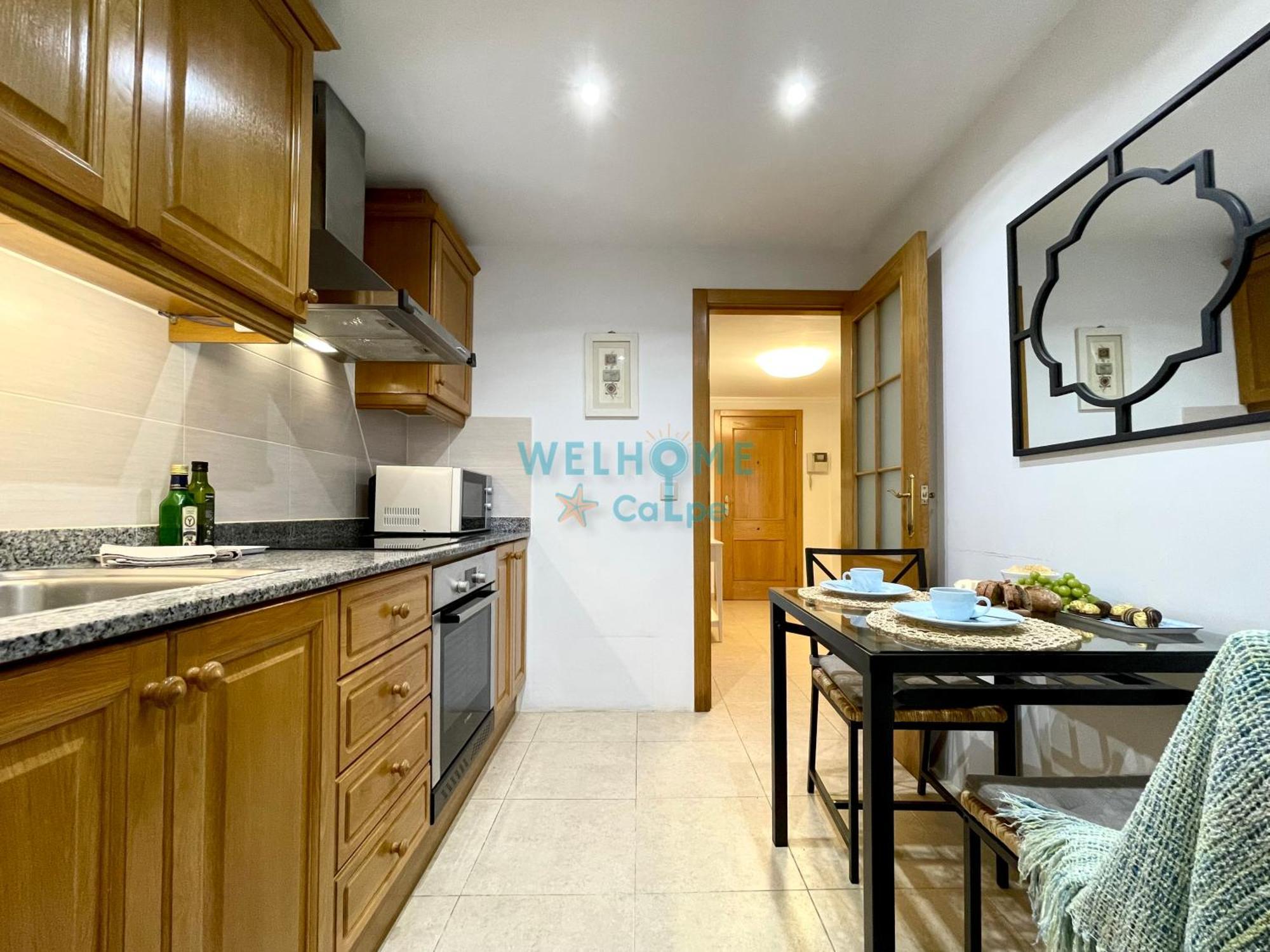 Manzana Bonito Y Comodo Apartamento Con Piscina Calpe Eksteriør billede