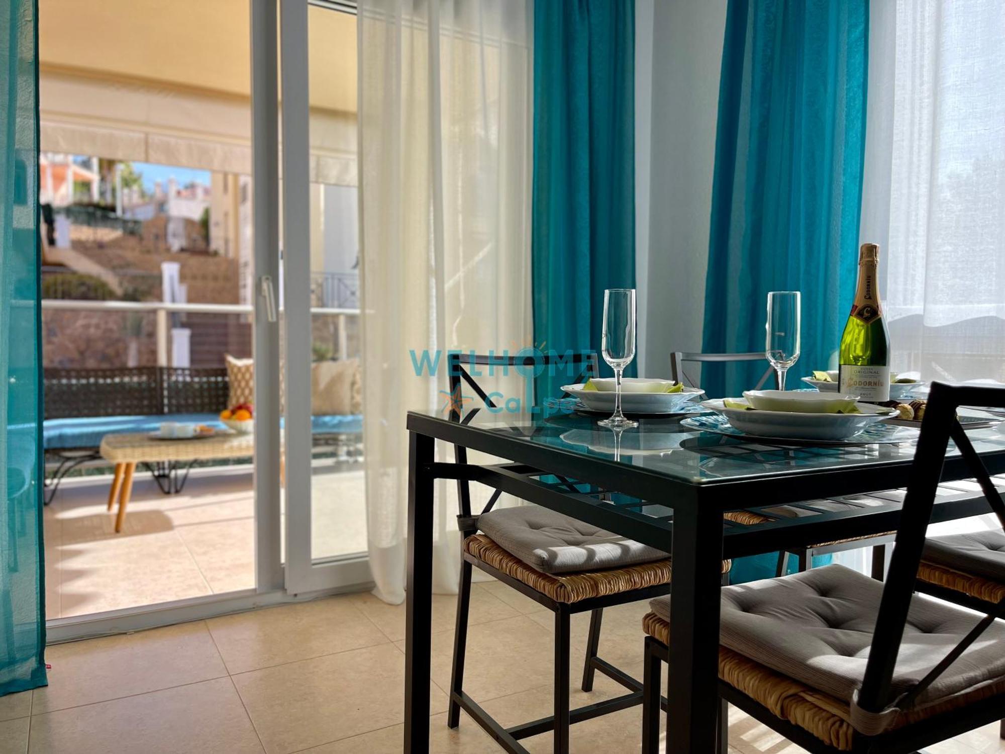 Manzana Bonito Y Comodo Apartamento Con Piscina Calpe Eksteriør billede